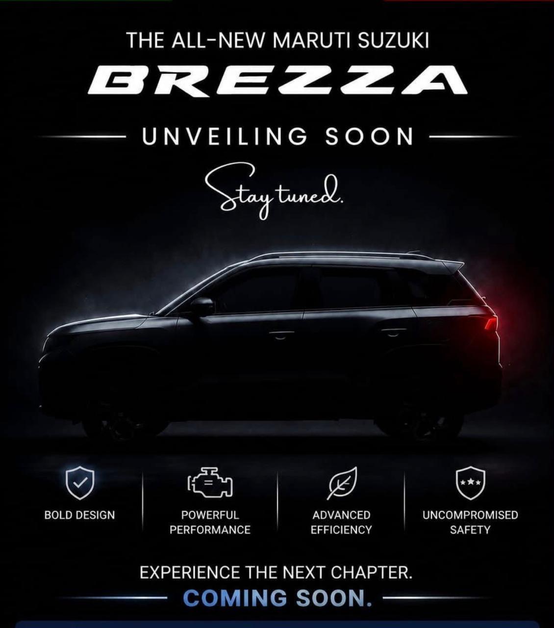 The All-New Maruti Suzuki Brezza Unveiling soon …